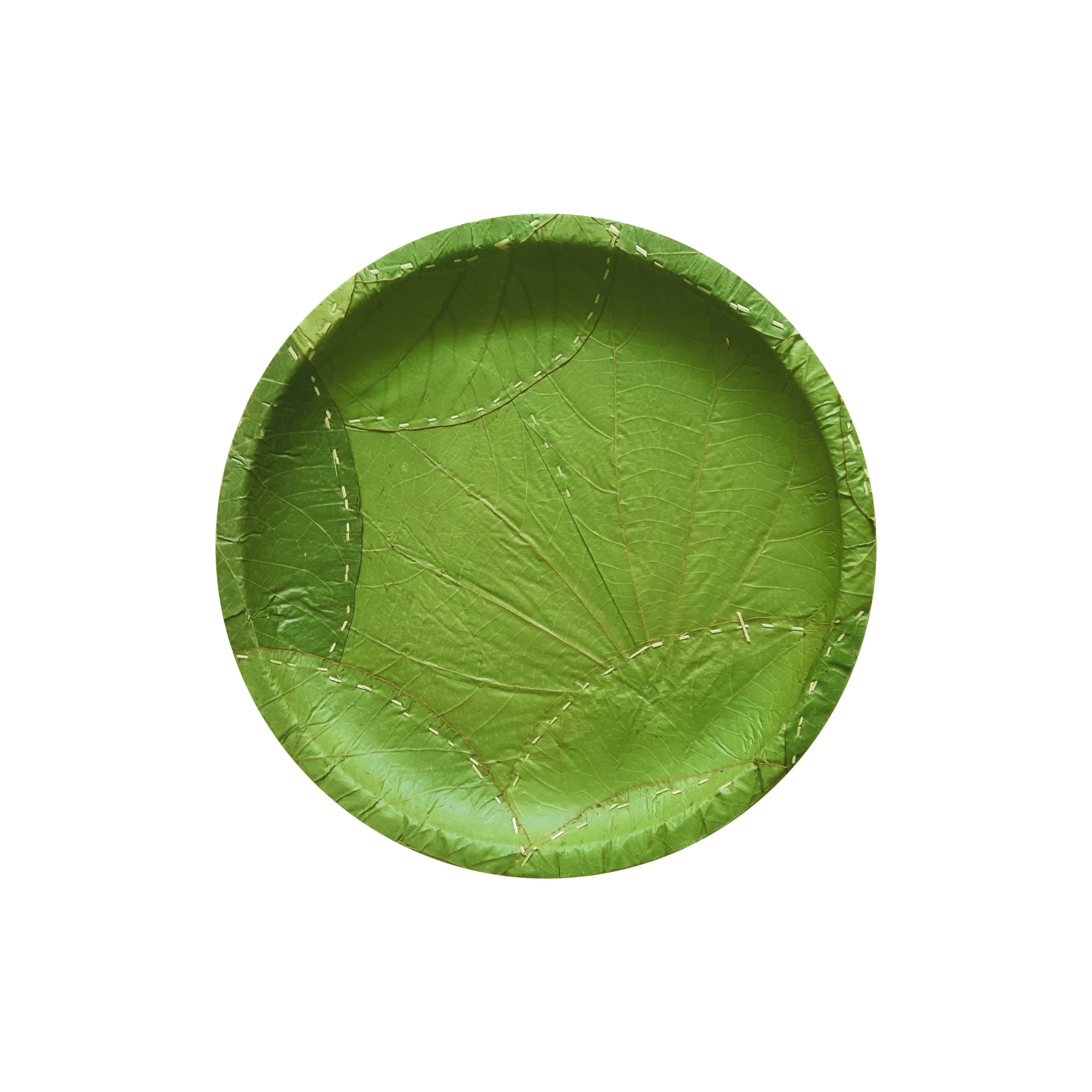 12 inch large eco-friendly Siali leaf plate - biodegradable disposable tableware