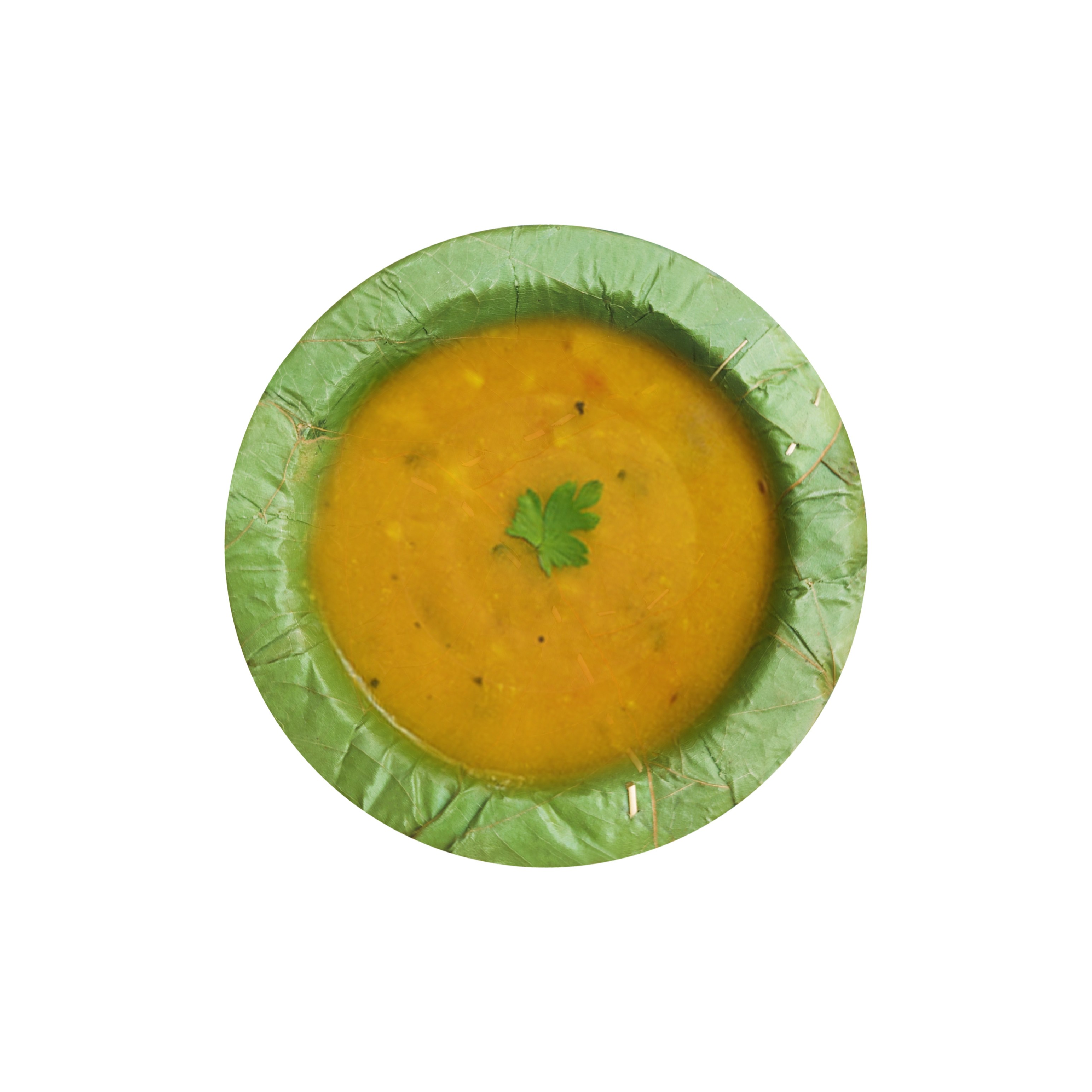 4.5 inch eco-friendly Siali leaf round bowl alternate view