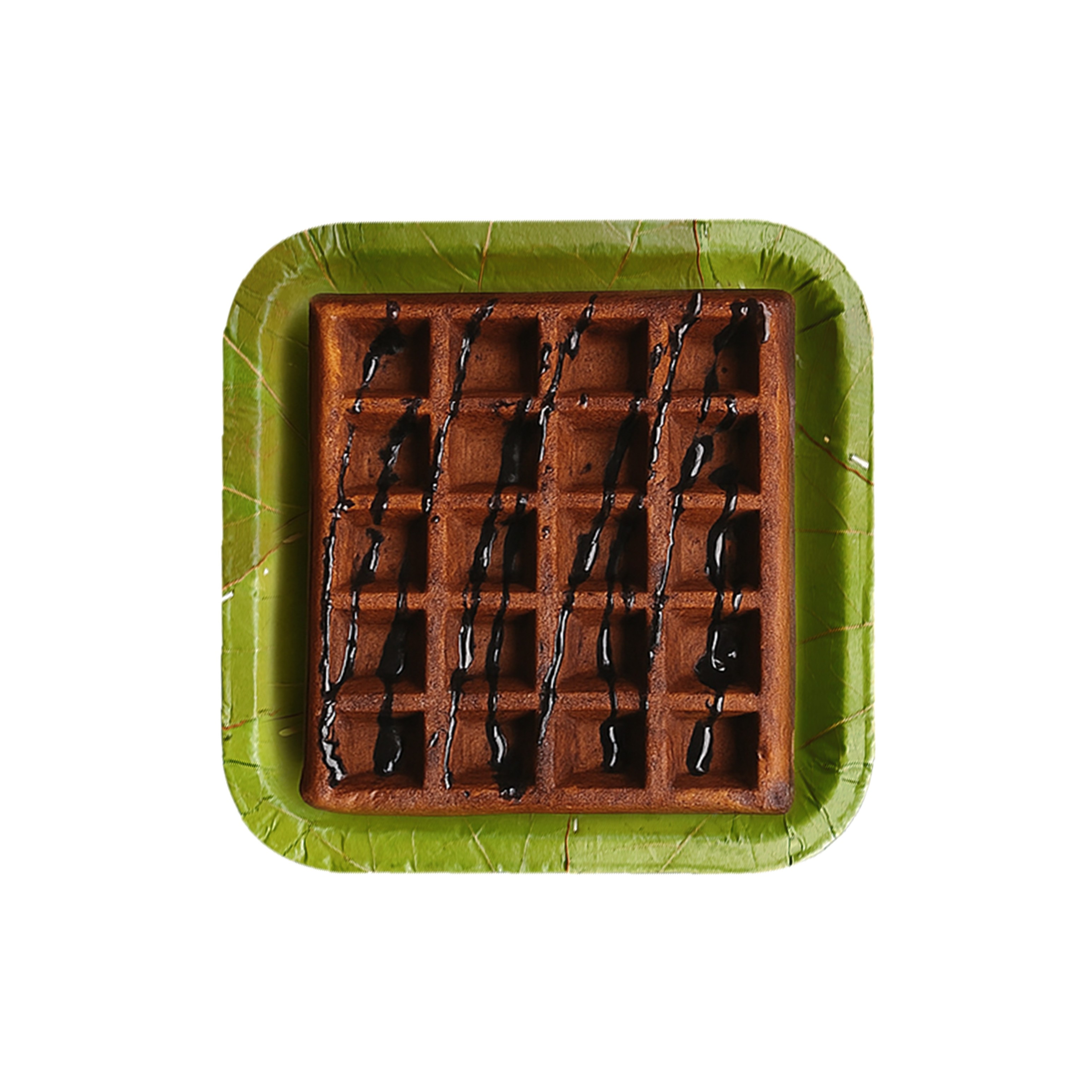 7 inch eco-friendly Siali leaf plate alternate view